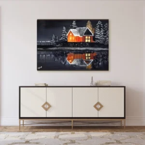 SILENT REFLECTIONS - ACRYLIC PAINTING